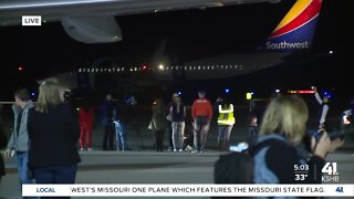 1st flight departs from new KCI terminal