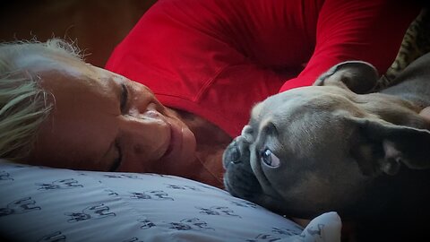 Ladybug Snuggles with Mommy