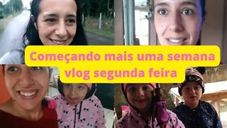 Começando a semana com a corda toda- Vlog segunda feira