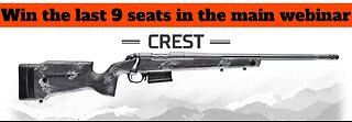 BERGARA B-14 SQUARED CREST .308 SNIPER GREY MINI #4 FOR THE LAST 9 SEATS IN THE MAIN WEBINAR