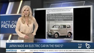 Fact or Fiction: Japan made electric car in the 40s?