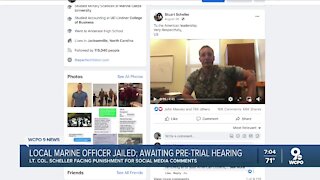 Local Marine officer jailed for social media comments