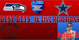 TNF LIVE REACTIONS! Seahawks @ Cowboys