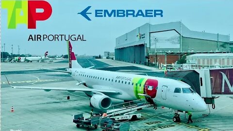 Trip Report: TAP Air Portugal Embraer 190 Lisbon-London Economy Class (4K)