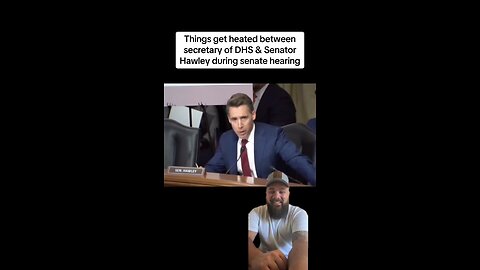Intense exchange: Senator Hawley & DHS Secretary Alejandro Mayorkas get heated during senate hearing