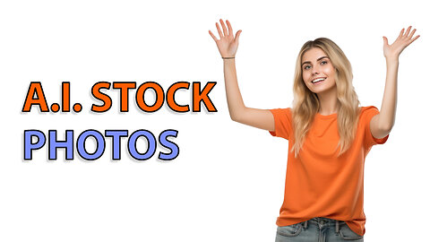 Creating Stock Photography Images For Marketing - With Artificial Intelligence