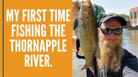 My First Time Fishing The Thornapple River / Smallmouth Bass Fishing / Bass Fishing Michigan Rivers