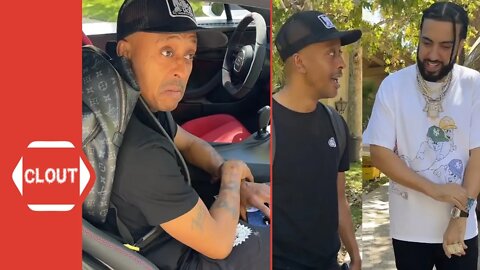 Gillie Da King Pulls Up On French Montana Gets A Tour Of His $20M Mansion & Luxury Car Collection!