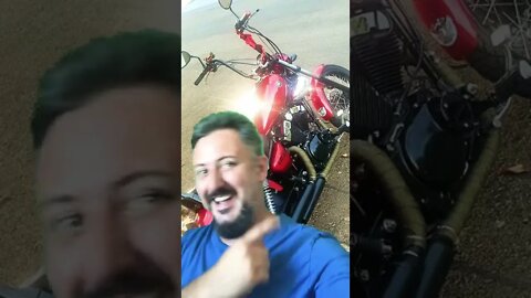 Yamaha VIRAGO 250 a venda totalmente zero e customizada. Só aqui papai