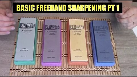 Freehand Sharpening Part 1-The Beginning - Mantis Outdoors