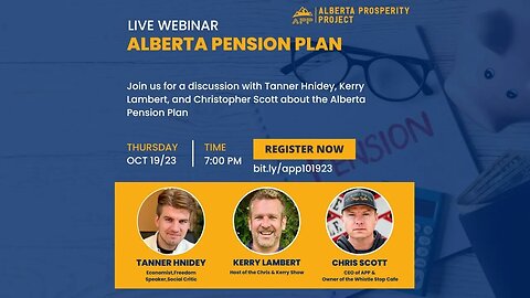 What should you know about the Alberta Pension Plan? w/ Tanner Hnidey