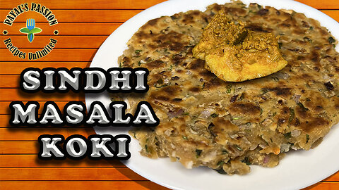 How to Make Sindhi Koki | Authentic Sindhi Koki Recipe | Sindhi Breakfast Recipes | Payal’s Passion
