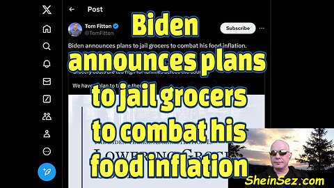 Biden announces plans to jail grocers to combat his food inflation-582