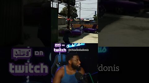 Chiseled Adonis Tries GTA 5 for the first time @ChiseledAdonisGaming