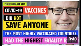 Covid-19 vaccines did NOT save anyone, says Pierre Kory, MD