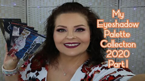 MY EYESHADOW PALETTE COLLECTION - PART 1 l Sherri Ward