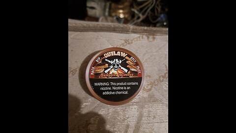Outlaw Dip With Nicotine (Unboxing and CranberryCraze)