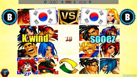 Samurai Shodown IV (K.wind Vs. sooez) [South Korea Vs. South Korea]