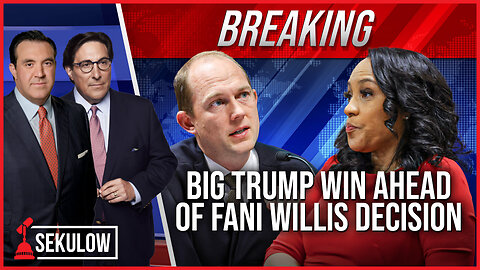 BREAKING: Big Trump Win Ahead of Judge Decision in Fani Willis Case Out of Georgia