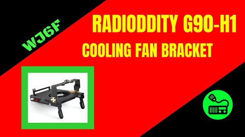 Radioddity G90-H1 Cooling Fan and Stand