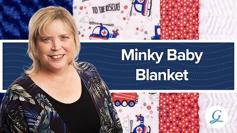 Tuesdays with Grace: Minky Baby Blanket