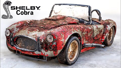 Ruined 1965 Shelby Cobra Model Full Restoration