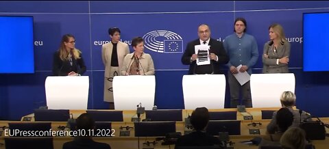 EU Parliament Press Conference on Pfizer CEO Not Appearing- FULL 10.11. 2022