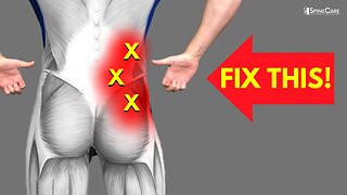 HOW TO FIX LOWER BACK PAIN OFF TO THE SIDE