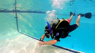 Mad Buoyancy Skills SCUBA Diver