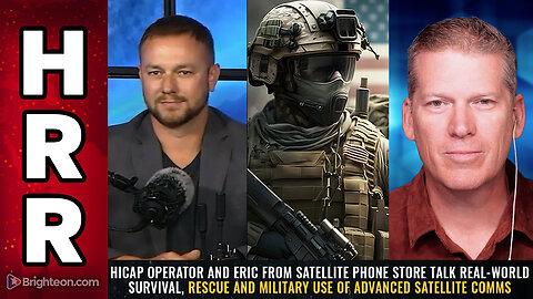 HiCap operator and Eric from Satellite Phone Store talk real-world survival...