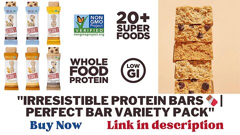 "Discover the Perfect Bar Best Sellers Variety Pack - High Protein, Gluten-Free, and Delicious