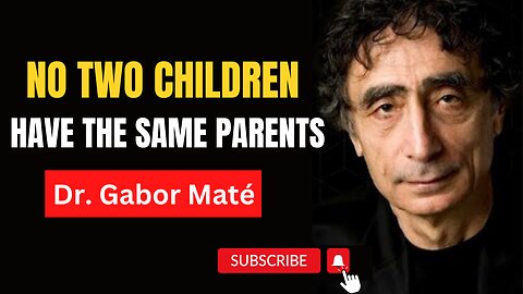 Dr. Gabor Maté Fascinating Answer On How Can Siblings Be Raised The Same But Turn Out Differently?
