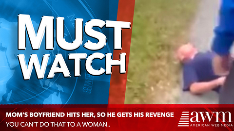 Abusive Boyfriend Hits Girlfriend In The Face, Gets Served Up Instant Justice By Her Son