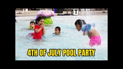 Families jump in for 4th of July Pool Party