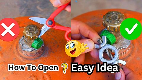 homemade tools idea | The result will surprise you | Useful invention for the gas cylinder