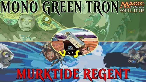 Mono Green Tron VS Murktide Regent｜More Ledger Shredder ｜Magic The Gathering Modern League Match