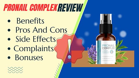 ProNail Complex Nail fungus Spray supplement (2024 Update)| Benefits of Pronail complex