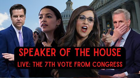 LIVE The 7th Vote For Speaker of the House from Congress: Alex Wagner's Chaos Corner (Ep. 4)