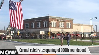 Carmel opens its 100th roundabout