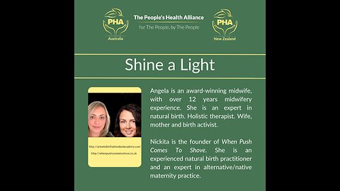 PHA Australia & NZ Shine a light with Nickita & Angela