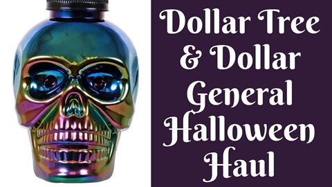 Shopping Hauls: Dollar Tree & Dollar General Halloween/ Fall Shopping Haul