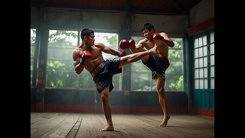 Muay Thai Left Switch Skip Kick (Kick off your Lead Leg)