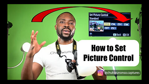 Photography tutorial | How to set your camera's Picture Control