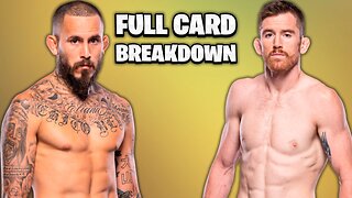 Full Card Breakdown - UFC on ESPN: Vera vs Sandhagen | Predictions & Betting Tips