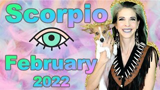 Scorpio February 2022 Horoscope in 3 Minutes! Astrology for Short Attention Spans with Julia Mihas