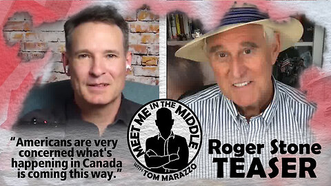 Tom Marazzo | Roger Stone TEASER ~ Meet Me in the Middle Podcast