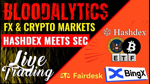 Bitcoin ETF Hopes Grow as Hashdex Meets SEC TODAY! | Live Algo Trading