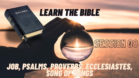 Learn the Bible in 24 Hours Session 08 (The Poetic Books)