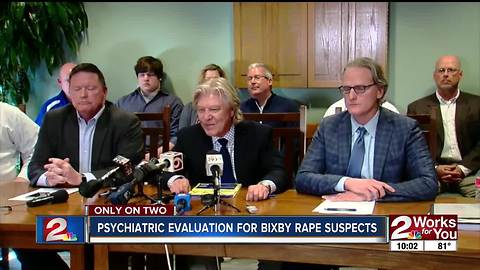 Psychiatric evaluation for Bixby rape suspects