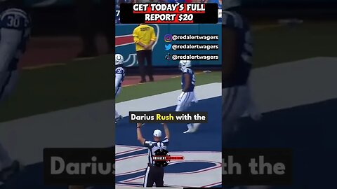 Classic Pick 6 by Darius Rush - 🔥 The Red Alert Report is on FIRE 🔥